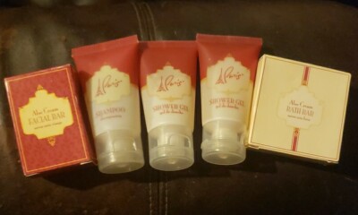 PARIS Gilchrist Soames Travel Set 1 Sham/2 Sh Gel/Aloe Bath Bar And Facial Bar