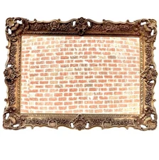 Vintage Windsor Art Baroque Style Wall Mirror Gold Ornate 45x33” Rococo