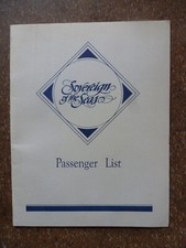 MS m/s SOVEREIGN OF THE SEAS Lista pasażerów (8 kwietnia 1989)