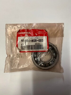 HONDA OEM part 91004-MG8-003 B/BRG RAD N/COM new