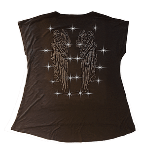 women's plus size bling shirts