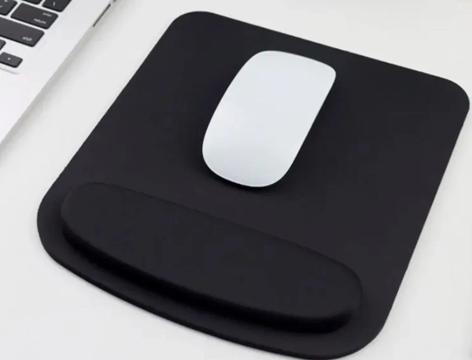 Ergonomic Mouse Pad With Wrist Rest Square Mouse Pad Easy Typing & p - Image 3 of 3