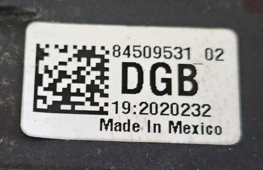 2018-2021 Chevrolet Equinox Terrain Battery Distribution 2018-2021 Chevrolet Equinox Terrain Battery Distribution