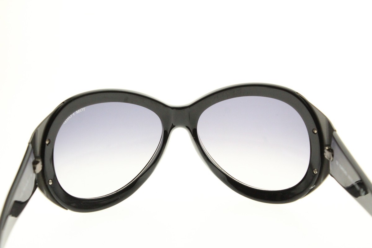 TOM FORD Elizabeth TF27 B5 Shiny Black 62/17-125 mm Made in  display picture 1