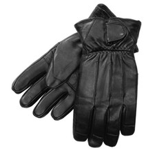 Auclair/Paris Men SheepSkin Leather Drive/Work Winter Gloves, Thinsulate, Black
