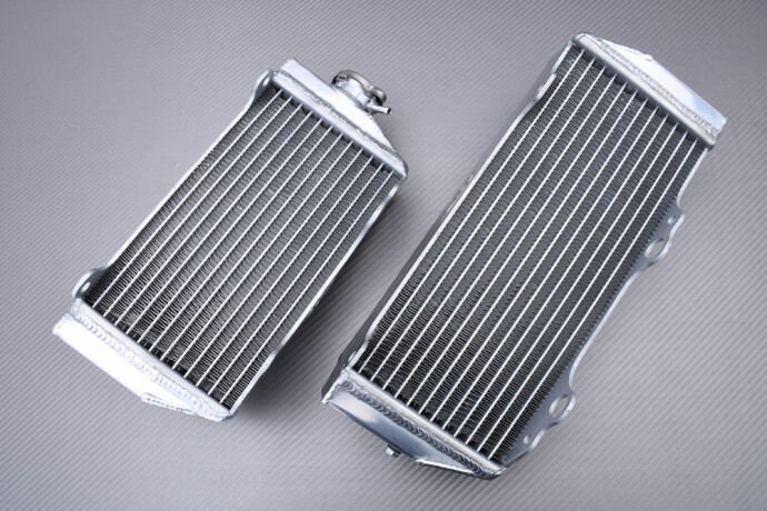 Radiateur eau SUZUKI RMZ 450 anti surchauffe en alu pour moto cross 2005-2007