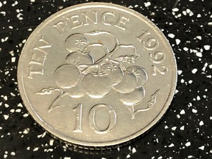 1992 10p coin bailiwick of jersey value