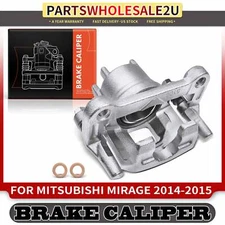 Front LH Disc Brake Caliper w/ Bracket & Piston for Mitsubishi Mirage 2014 2015
