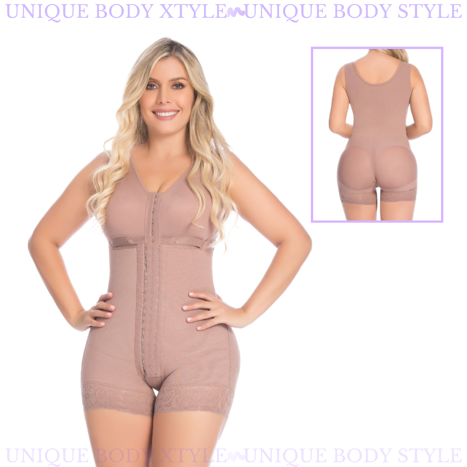 Fajas Colombianas Post-Surgery Compression Girdle for Tummy Tuck Recovery Delie 09086