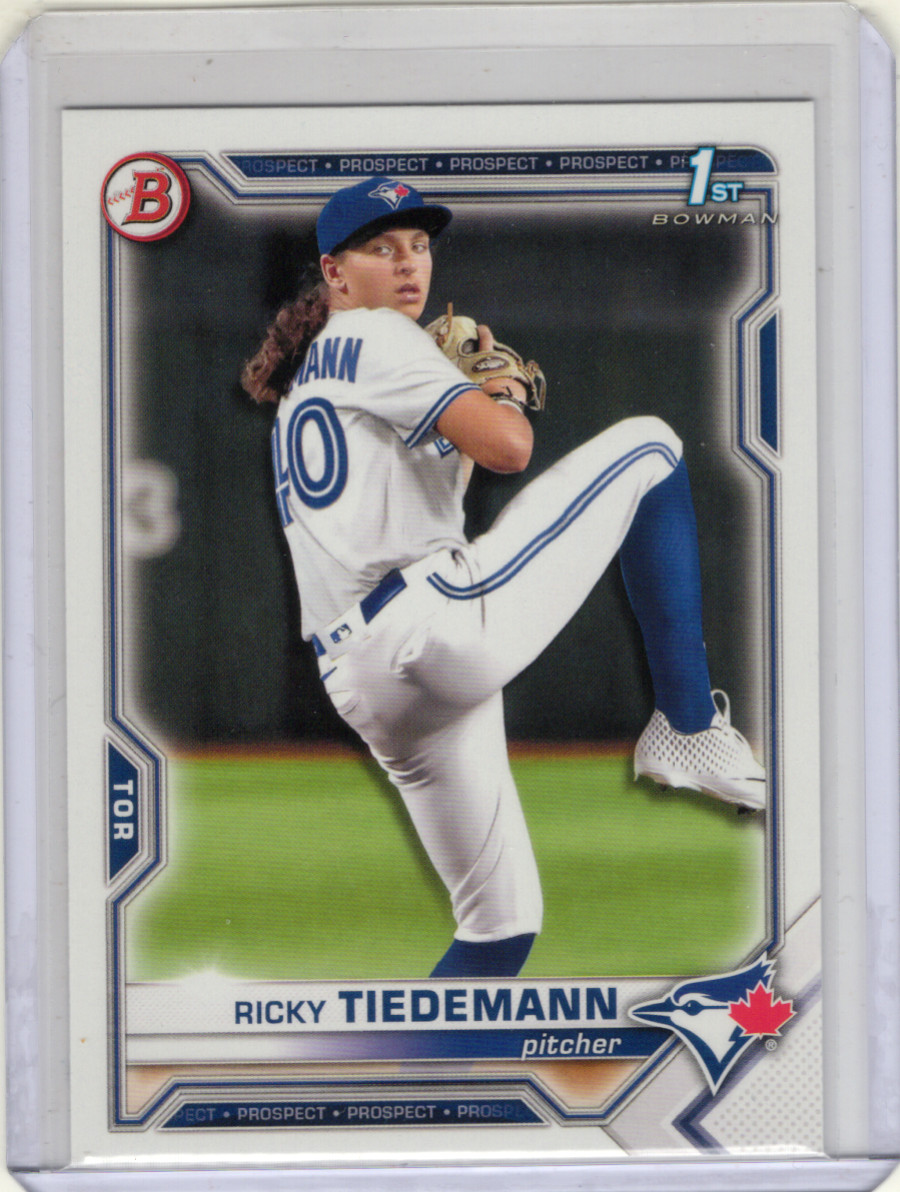 2021 Bowman Draft 1st - Ricky Tiedemann #BD-89