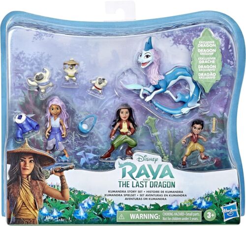 Set Principesse Disney Personaggi Giocattoli Film Raya e L'ultimo Drago Hasbro
