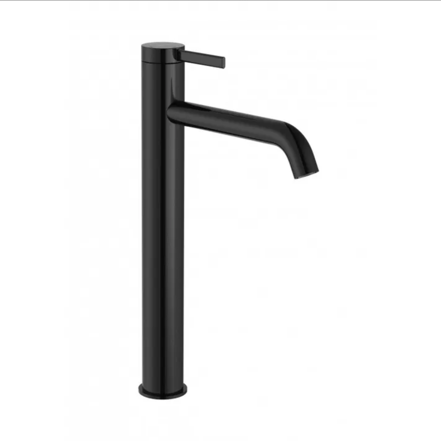 Roca Ona Single Handle Basin Tap + Click Clack Waste. Titanium Black A5A349ECNO