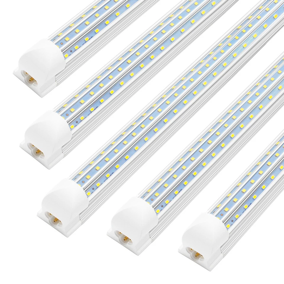 T8 2FT 4FT 8FT LED Tube Lights Garage 8 Foot LED Shop Light Fixtures 14W~120W - Image 2 of 4