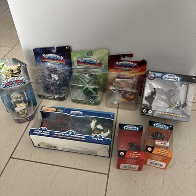  Skylanders Figuren  Sammlung Superchargers Imaginators Fahrzeuge Fluggeräte 