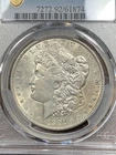 PCGS AU DETAILS 1901 MORGAN DOLLAR SCARCE BETTER DATE CLEANED