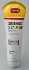 O’Keeffe’s Clinical Body - Soothing & Calming Body Cream, Reduces Redness - 8 Oz