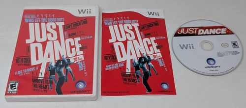 Original Just Dance 1 Nintendo Wii 2009 Complete CIB Tested Working