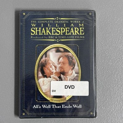 ALL'S WELL THAT ENDS WELL WILLIAM SHAKESPEARE TIME LIFE BBC Region 1 DVD NEW