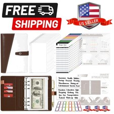 Budget Binder with Zipper Envelopes,Cash Envelopes for Budgeting,Money Organi...