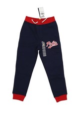 Polo Ralph Lauren Sweatpants Boys 6 Navy Blue Fleece Logo Jogger Pants New Tags
