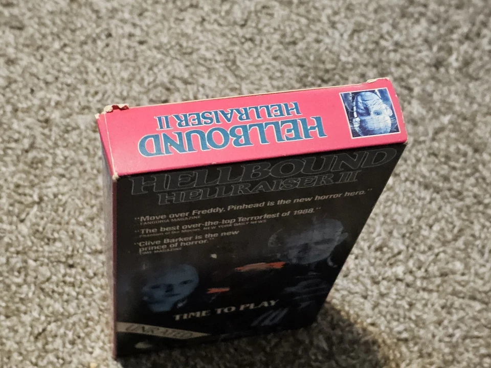 HELLRAISER II HELLBOUND UNRATED vhs HORROR movie vhs HORROR movie - Image 4 of 4