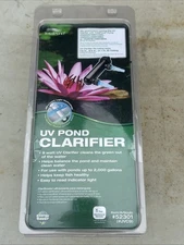 TotalPond #52301 UV Light Pond Clarifier Ponds Up To 2000 Gallons 1/2”-1” Tubing