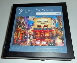 MOSAIC Wooden Jigsaw Puzzle MEET ME IN PARIS 500 pcs Liberty