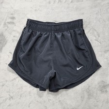 Nike Dri-FIT Shorts Womens M Black 3" Lined Running Athletic Lightweight Workout
