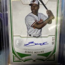 Cedric Mullins On-Card Limited Edition Card 10/25 Official