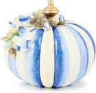 MacKenzie Childs Acorn Pumpkin Resin Fall Table Kitchen Decor Small Royal