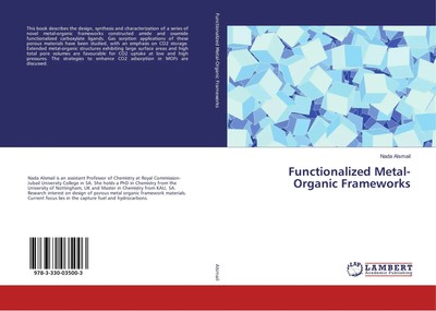 Nada Alsmail | Functionalized Metal-Organic Frameworks | Taschenbuch | Englisch