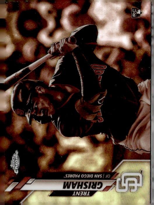 2020 Topps Chrome #101 Trent Grisham Sepia Refractor