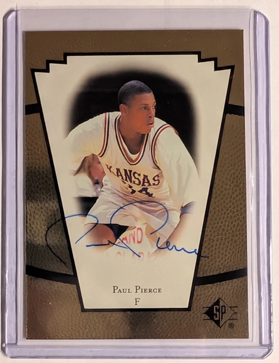 Upper Deck Paul Pierce Basketball Autographed Sports Trading Cards