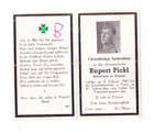 Stebe Bild Death Card Aid Workers in Wagrain Railway Guard in Poland 1943