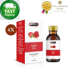 Pack de 4 X Huile de Rose HEMANI 30ml 100% Naturelle Dessin Animé Complet ⭐LI...