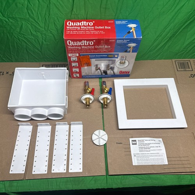 #ad #ad Sweat Connection Washing Machine Outlet Box w Water Hammer Arresters 1 4quot; Turn $28.49