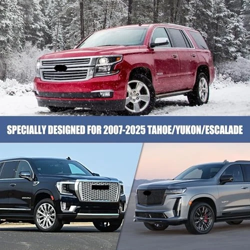 For Chevy Tahoe 2007-2026 Waterproof Car Cover 10 Layers All Weather with Zipper Foto 3 de 4