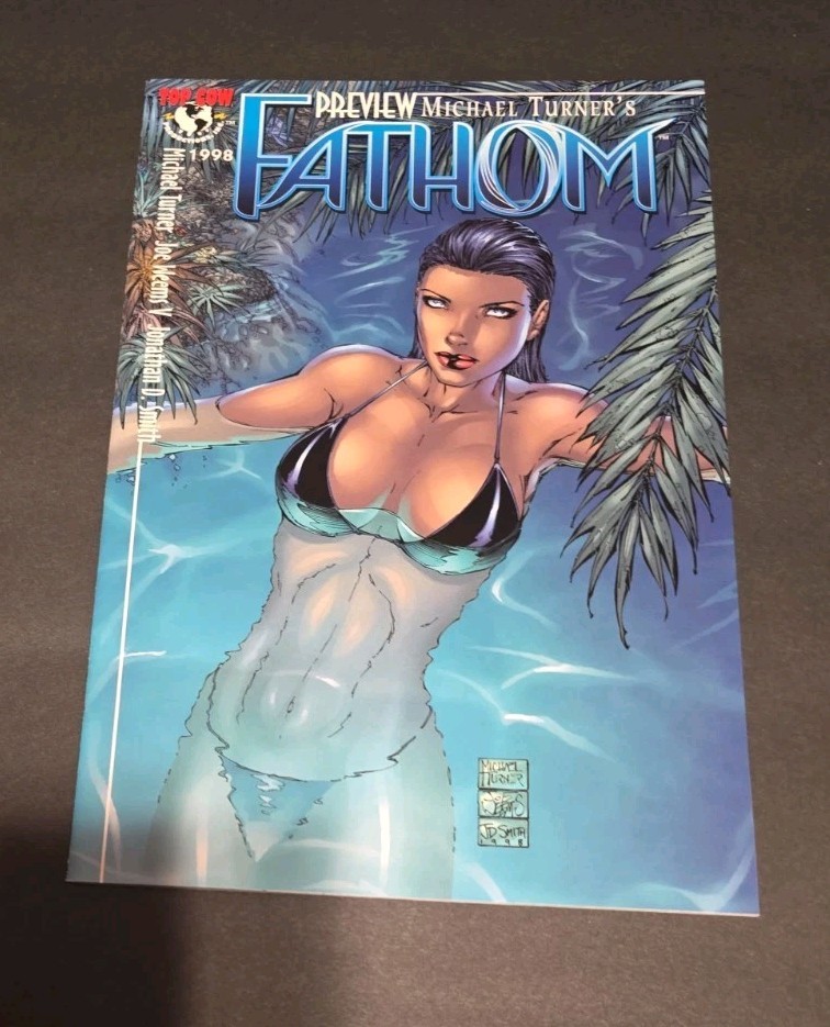 Fathom Preview Special #1 Michael Turner 1998 1st Appearance Fathom HIGH GRADE