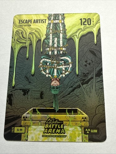2026 Bo Jackson Battle Arena Escape Artist SL-99 Slime Glow SSP