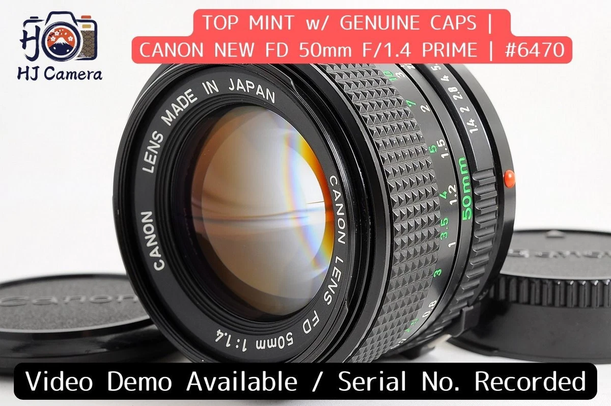 Canon FD 50mm f/1.4 Camera Lenses for sale | eBay