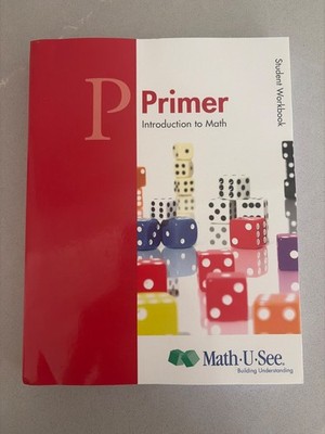 math u see primer student workbook