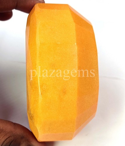 3225.5 Ct Natural Yellow Beryl Gemstone Certified Oval Cut Brazil Origin 5ARK - Picture 9 of 10