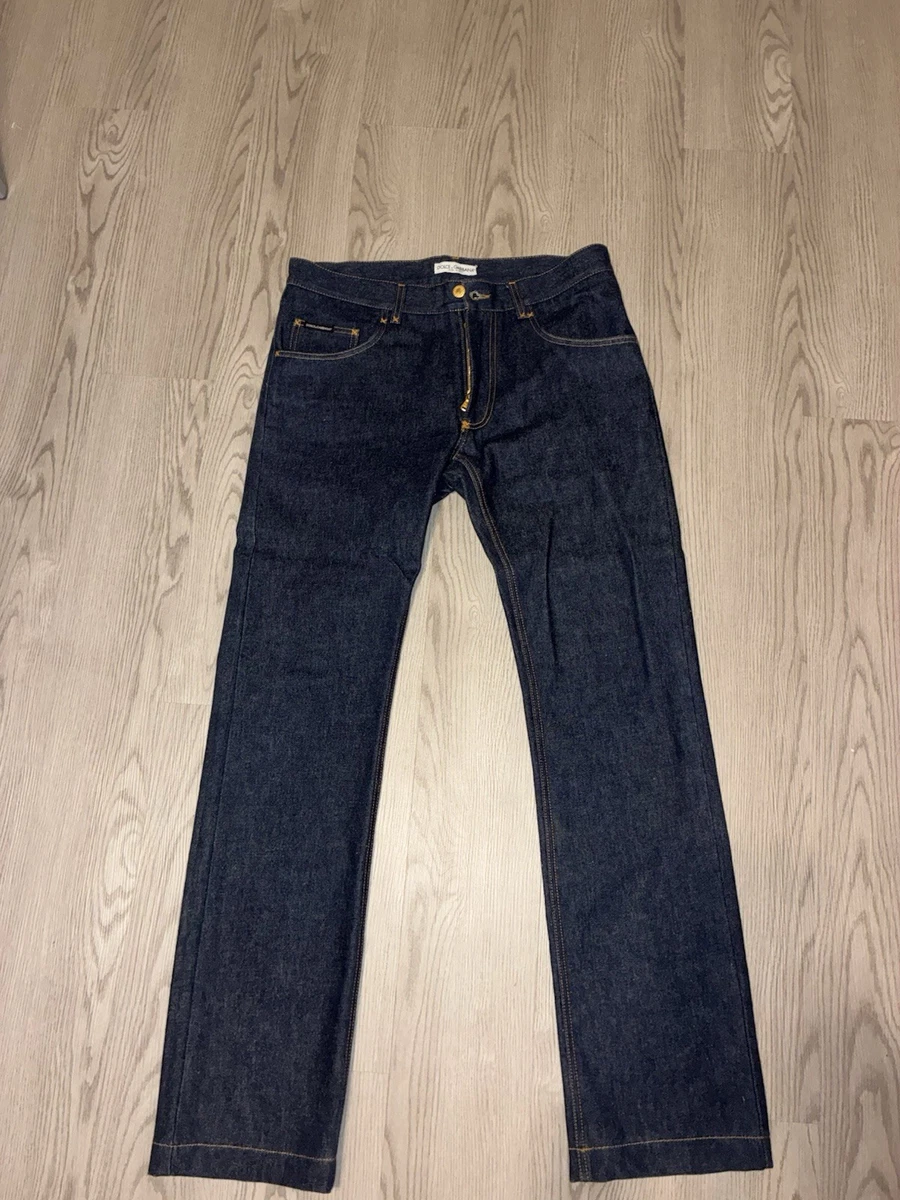 Dolce&Gabbana Women's Denim Blue Jeans for Men for sale | eBay