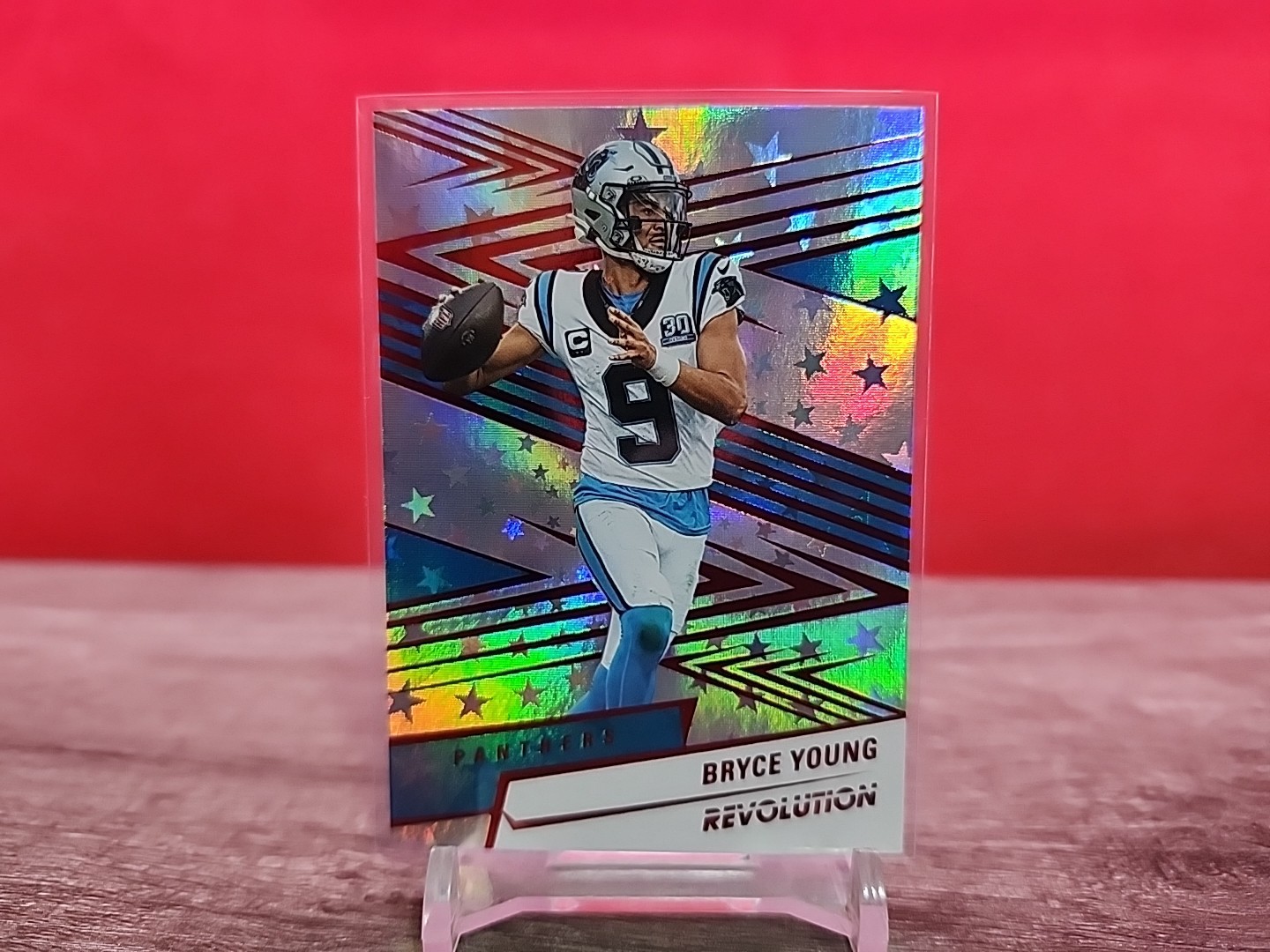 2025 Panini Revolution - Bryce Young #67 Red Astro