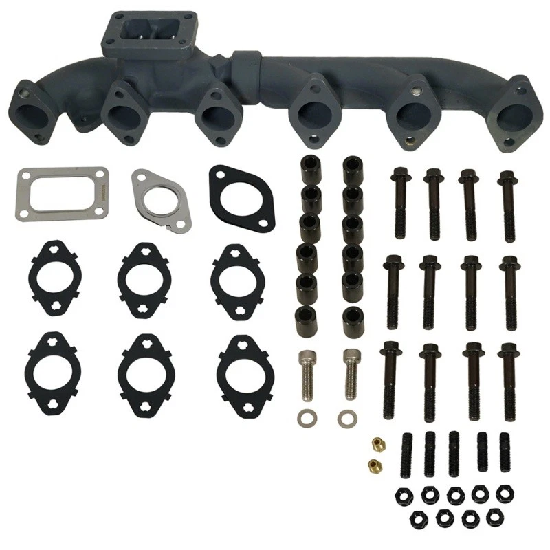 BD Diesel Exhaust Manifold Kit for 2007-2009 Dodge Ram 3500 6.7L Cummins Foto 2 de 4