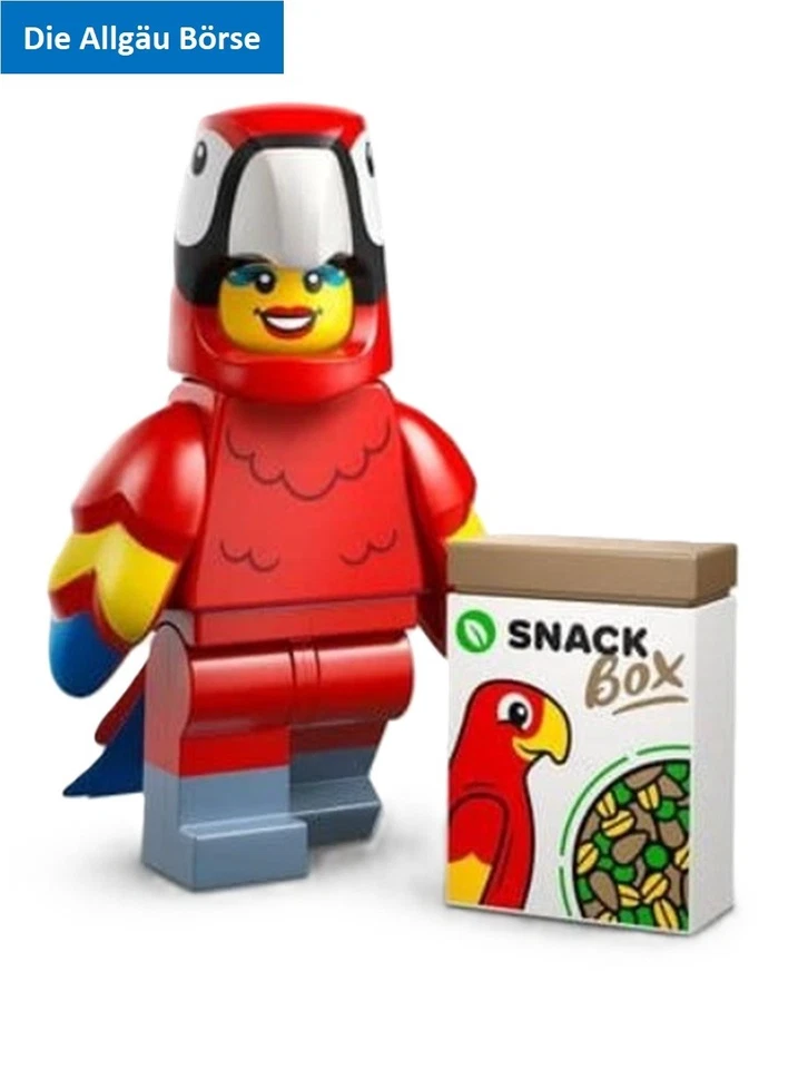 Lego 71051 Minifigur Serie 28 Papageienkostüm Papagei Sammelfigur Neu - Bild 1 von 1