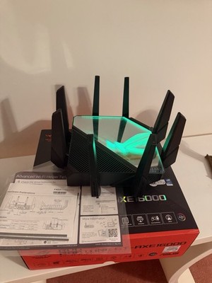 ASUS ROG Rapture GT-AXE16000 Quad-Band Wi-Fi 6E Gaming Router