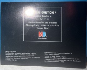 Captain Skyhawk Nintendo NES Instruction Manual Booklet ONLY