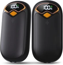 Hand Warmers Rechargeable - Electric Hand Warmer Rechargeable 2 Pack, LED