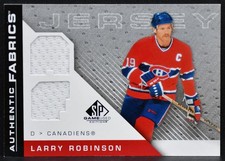 2007-08 SP Game Used Authentic Fabrics Robinson AF-LR Canadiens Jersey 3305